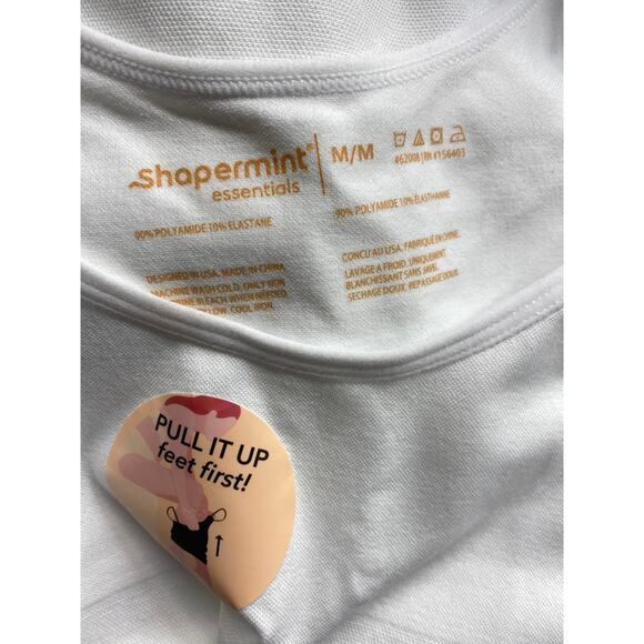 New Shapermint Essentials All Day Everyday Tank Cami Shirt Shapewear Medium - Picture 3 of 6